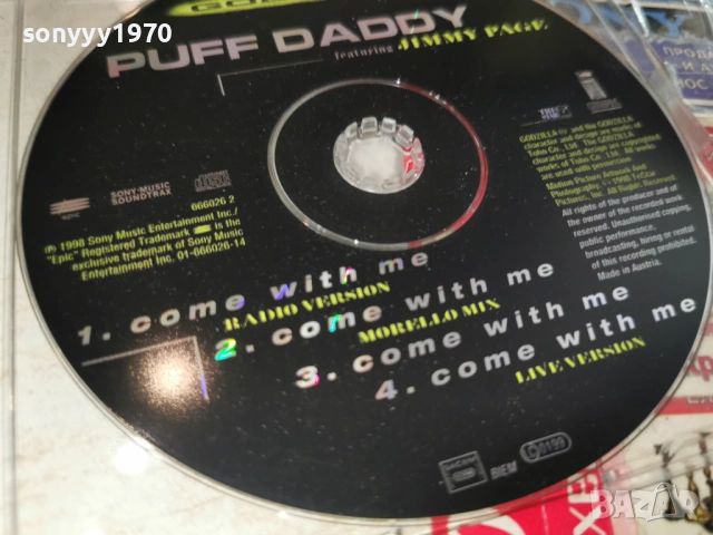 PUFF DADDY CD 2405261933H2E6R, снимка 5 - CD дискове - 54662131