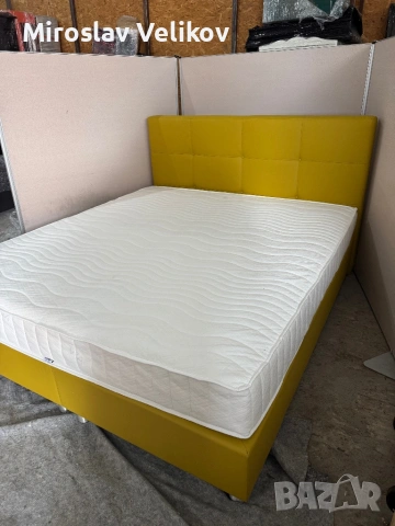 Спалня 180/200 с матрак и топ матрак в перфектно състояние без забележки  , снимка 4 - Спални и легла - 54145173