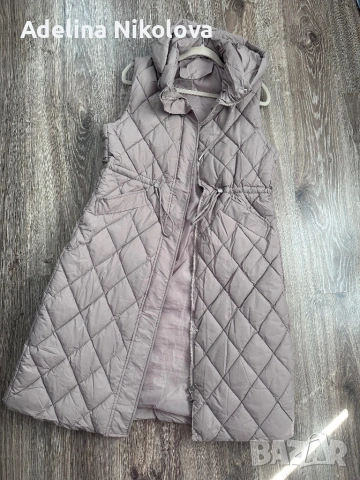 Дълъг втален елек