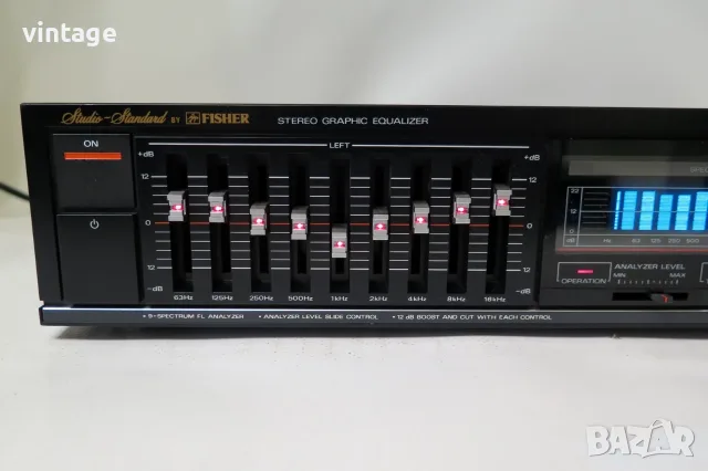 Fisher EQ-875 Graphic Equalizer, снимка 2 - Други - 55463694