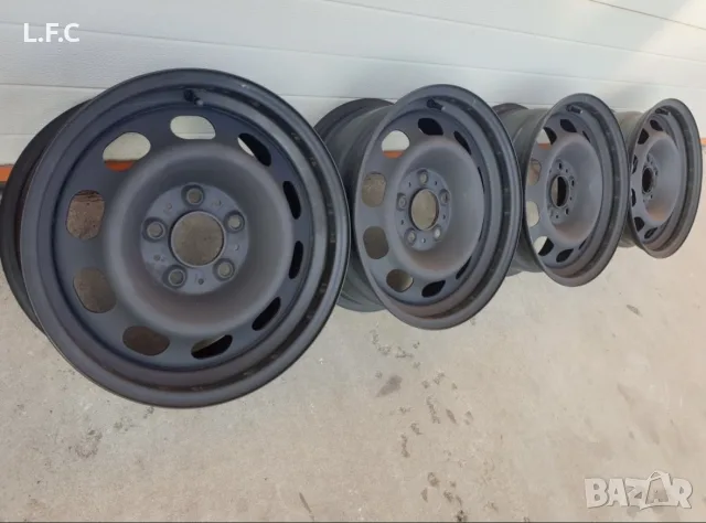 Оригинални! - 16" BMW 1 и 3 серия, 5х120, 6.5J, EТ42 + оригинални тасове