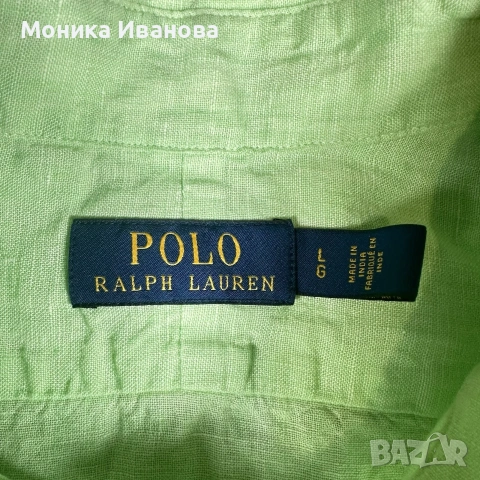 Polo Ralph Lauren - 100% лен, снимка 2 - Ризи - 51175712