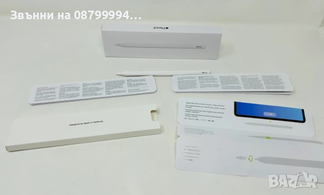 Химикал Стилус Apple Pencil 2 – 2nd Generation, Безжичен стилус за iPad, снимка 3 - Аксесоари за Apple - 54295064