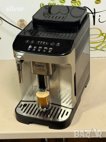 Кафемашина кафе автомат delonghi magnifica evo с гаранция
