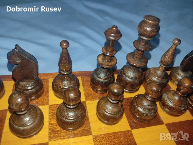 Класически шах (дървени фигури и кутия), снимка 5 - Настолни игри - 55189036