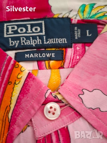 Мъжка маркова риза Поло - Ралф Лорен - Италия/ Polo by Ralph Lauren Italy, размер L , снимка 2 - Ризи - 54555948