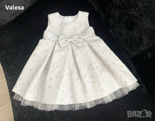 Бебешки официални рокли Valesa, снимка 2 - Бебешки рокли - 55484536