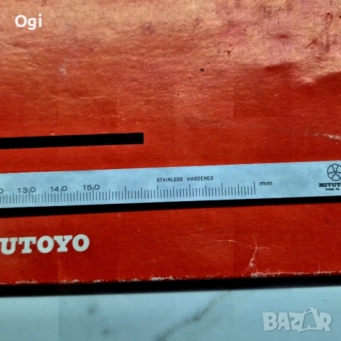 Дълбокомер MITUTOTO 0-150мм , снимка 3 - Други инструменти - 54787590