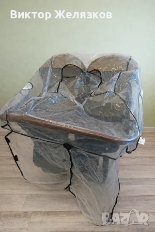 Бебешка количка за близнаци, снимка 3 - Детски колички - 55476086