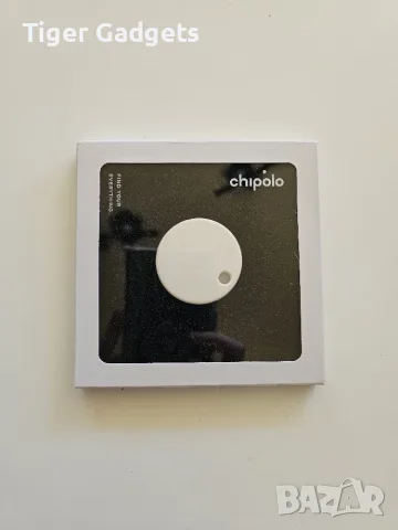 Тракер за ключове Chipolo ONE White Bluetooth локатор за Android и iPhone, Бял, снимка 3 - Друга електроника - 55573931