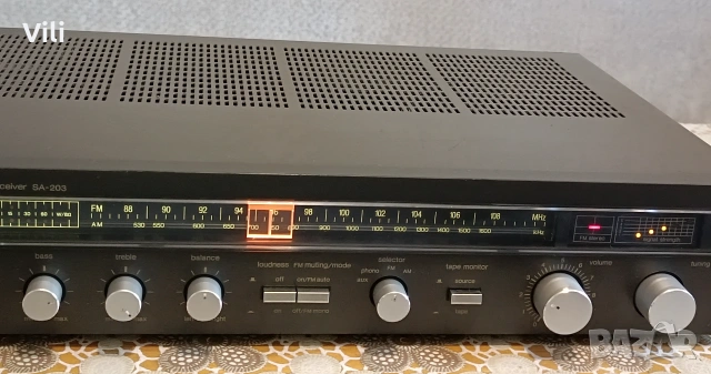 🎶 Technics SA-203 🎶, снимка 5 - Ресийвъри, усилватели, смесителни пултове - 55252725