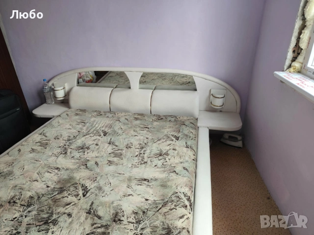 Продавам кожена спалня 2000х160