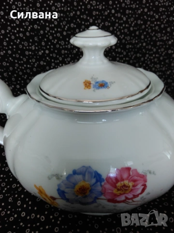 caynik - star porcelan, снимка 2 - Антикварни и старинни предмети - 54943645