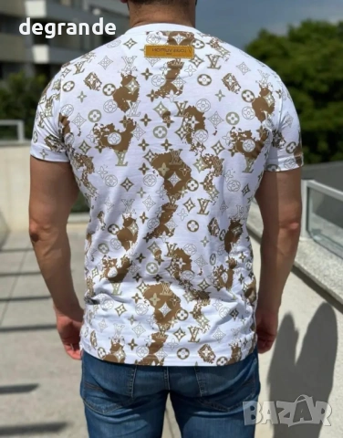 ♣️Мъжка Тениска 💫Louis Vuitton💫, снимка 4 - Тениски - 54860705