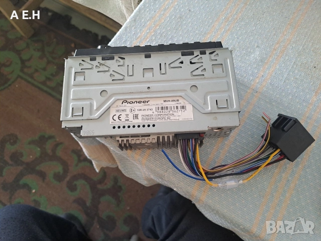 Pioneer MVH-09UB (Радио за автомобил/кола) USB AUX , снимка 6 - Радиокасетофони, транзистори - 54574334