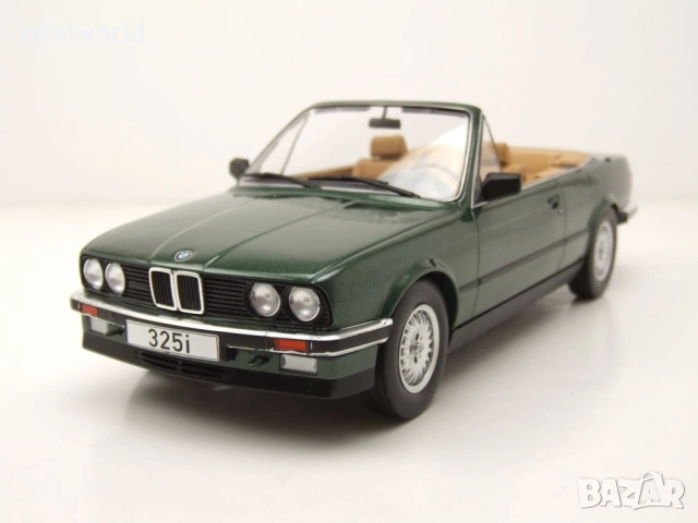 BMW 325i Cabrio E30 1985 - мащаб 1:18 на MCG моделът е нов в кутия