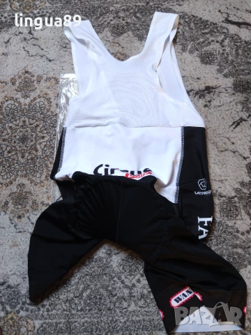 Вело клин с презрамки Verge Intermarché Plica Bib Shorts XL, снимка 3 - Спортни дрехи, екипи - 55153910