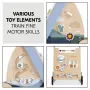 Проходилка и играчка за бутане Hauck Learn to Walk Дървена, с активити център

, снимка 6