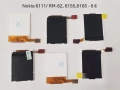 Дисплей за Nokia 7210,7250,6100,6610,2600,6220,6800,5201,3310,6600,1200,3510,8310,8210,6230,1110,611, снимка 3