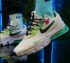 Nike Air Max 270 React – Експлозия от цветове и комфорт | Бяло и Зелено, снимка 3