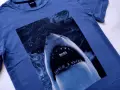 Hugo Boss Shark Cotton Short Sleeve Mens - M - oригинална мъжка тениска, снимка 3