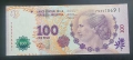 Аржентина. 100 песо . 2015 година. С образът на Ева Перон., снимка 1