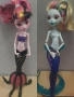 Монстър Хай Monster High Great scarier reef кукла русалка, снимка 1