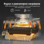 Мултифункционален грил-фритюрник HOMELUX 6в1 с горещ въздух, 1700W, Дигитален сензор, 12 програми, L, снимка 6