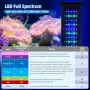 LED осветление 72 W за морски аквариум 89–107 см с контролер и таймер, за риби и коралови системи, снимка 5