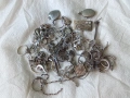 100 грама сребърни накити за поправка за реставрация за части или материал 51890, снимка 2