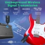 A9 Wireless Guitar System 2.4GHz – Безжична система за китара, бас и музикални инструменти (2TX + 1R, снимка 4