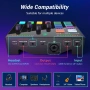 Нов Гейминг аудио интерфейс и миксер TONOR TX310 – RGB, XLR, за стрийминг , снимка 4