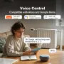 ECOBAY WiFi Радиаторен Термостат – Смарт термостатичен вентил Tuya / Smart Life, снимка 4