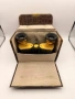 Ранен Carl Zeiss Jena Teleater 3x №249692 – театрален бинокъл около 1910 г. с оригинален калъф, снимка 1