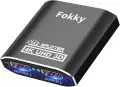 Fokky HS306-BK HDMI сплитер 1 към 2, 4K HDMI Splitter за два монитора/телевизора, снимка 1
