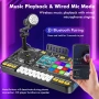 Детски DJ пулт с реалистични звукови ефекти и Bluetoothс, микрофон и динамични светлини, снимка 6