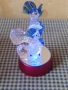 светеща стъклена статуетка Петел, снимка 3