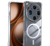 Oppo Find X9 Ultra кейс crystal clear magsafe ударо-устойчив Ново, снимка 1