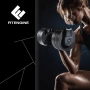 Регулируеми дъмбели FitEngine с 16 степени от 3 до 22.7 кг, гумирана дръжка и удобна поставка, снимка 9