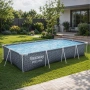 BESTWAY Steel Pro басейн 366x201x66 см с филтърна помпа - 4000 л капацитет, бърз монтаж и , снимка 2