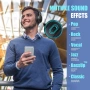 Безжични Bluetooth слушалки BERIBES с микрофон,65 часа време възпроизвеждане 6 музикални режимa HiFi, снимка 8