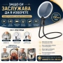 Голяма увеличителна лупа за врат с LED осветление за бродиране шиене гоблени четене настолна, снимка 4