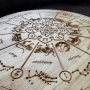 Български Календар дърворезба, Bulgarian Calendar woodcarving , снимка 3