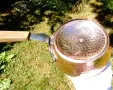 Медна тенджера,тиган,касерола,чиста червена мед. , снимка 5