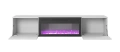 TV шкаф с вградена камина LIVO RTV-180W K Код P2421, снимка 4