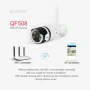 Безжична IP Камера Escam QF508, FHD 1080P, H.265, 2MP, WiFi, Водоустойчива, снимка 13