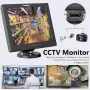 Нов 12-инчов цветен TFT LCD монитор за видеонаблюдение (CCTV) с резолюция 800x600 съотношение 4:3 , снимка 4