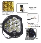 Халоген/Боен Фар с двоен LED дизайн 12/24V-63510, снимка 6