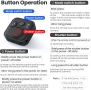 Дистанционно управление с Bluetooth за Insta360 X5/X4/X3/Go 3S/ACE pro 2/ACE Pro/ONE X2, обхват 50 м, снимка 7