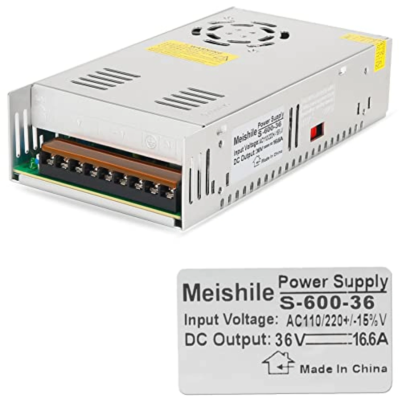 Захранване 36V 16.6A 600W SMPS AC/DC PSU в Друга електроника в гр